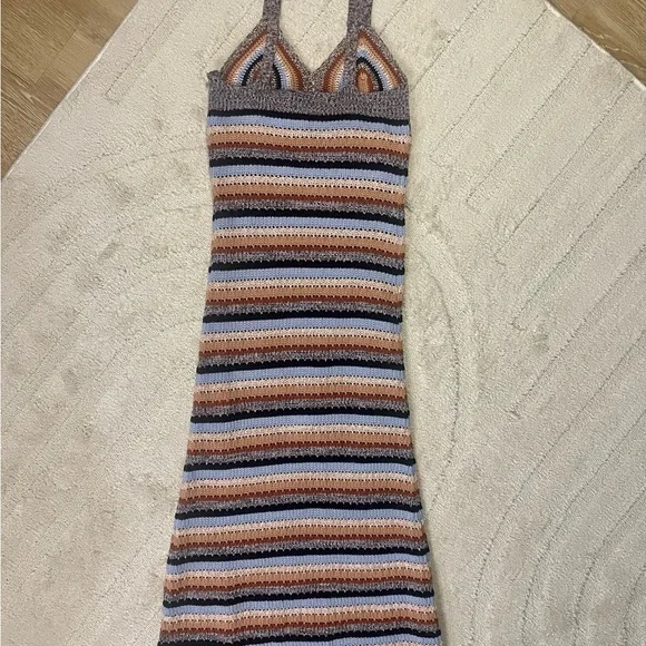 NWT Sam Edelman Crochet Alanis Dress Sz L Large - Picture 9 of 10